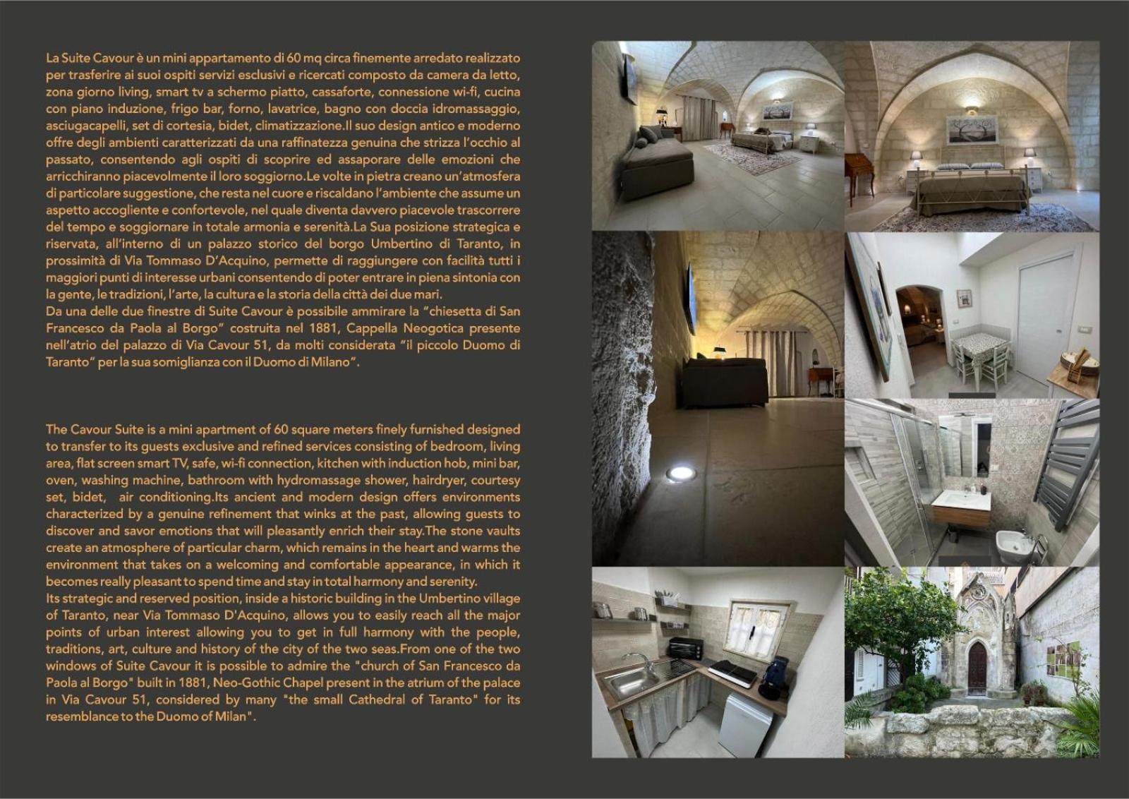 Suite Cavour Luxury Home 타란토 외부 사진